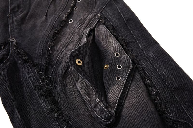 Kairo Destroyed Wide Denim