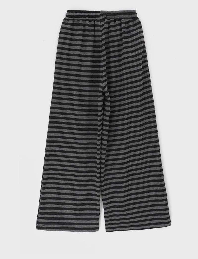 [B-BASIC] Stripe Banding Pants