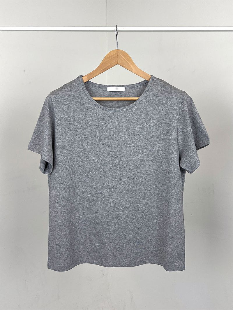 SILKET U-NECK TEE (3C)