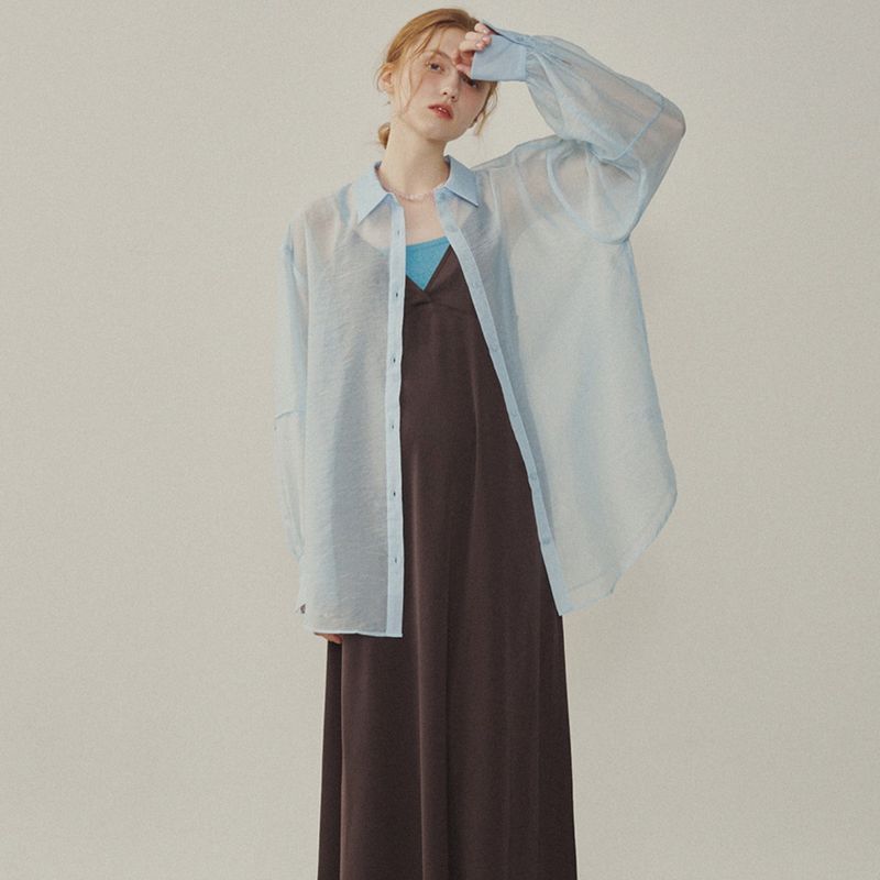 Melrose Sheer Oganza Shirts