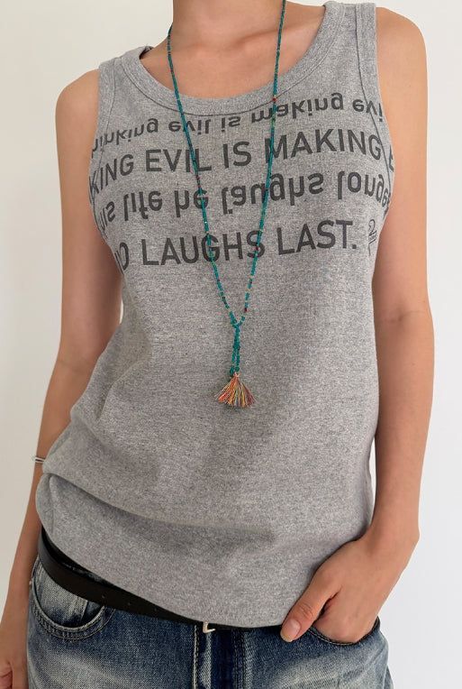 AAKE(アケ)の「VINTAGE TASSEL BEAD NECKLACE(Accessories)」