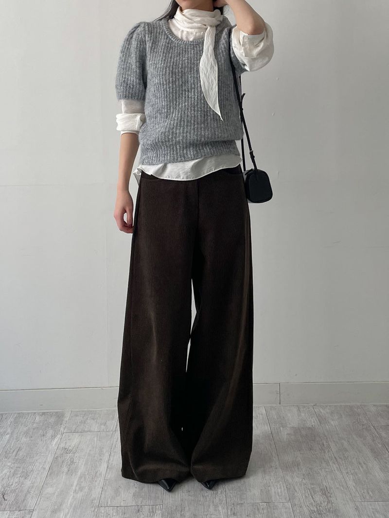 Puff Haji Short Sleeve Knit