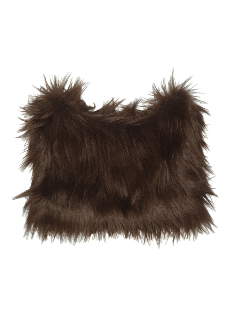 KATER(カーター)の「Faux Fur Ear Beanie BROWN(Hats)」