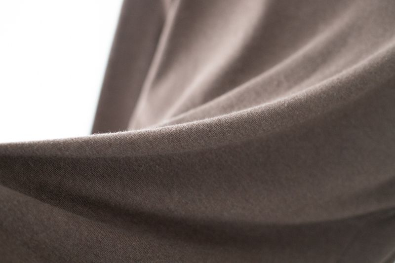 Basic turtle neck T-shirts (Brown)