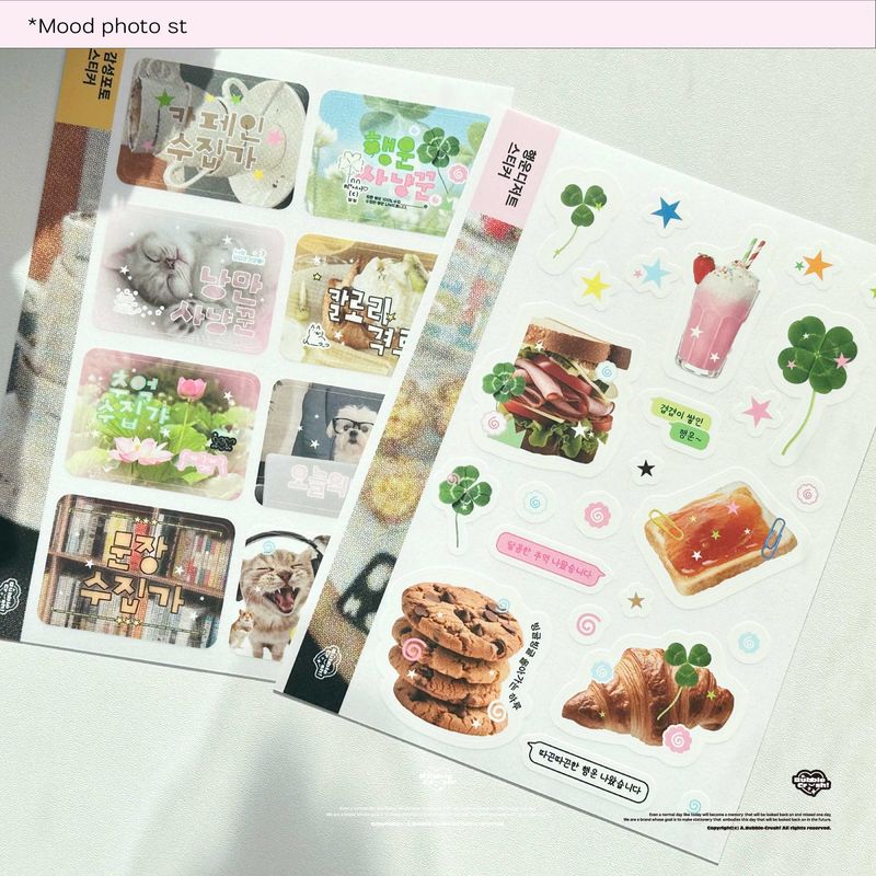 Mood photo sticker