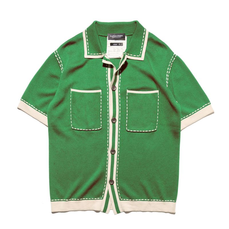 PLATEAU STUDIO（プラテウスタジオ）の「italian knit shirt（Tops）」