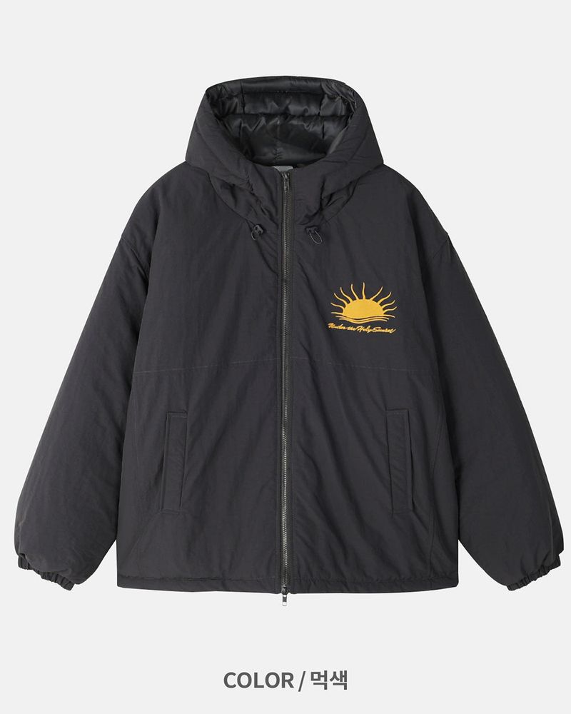 Sunset Oversized Hooded Padding