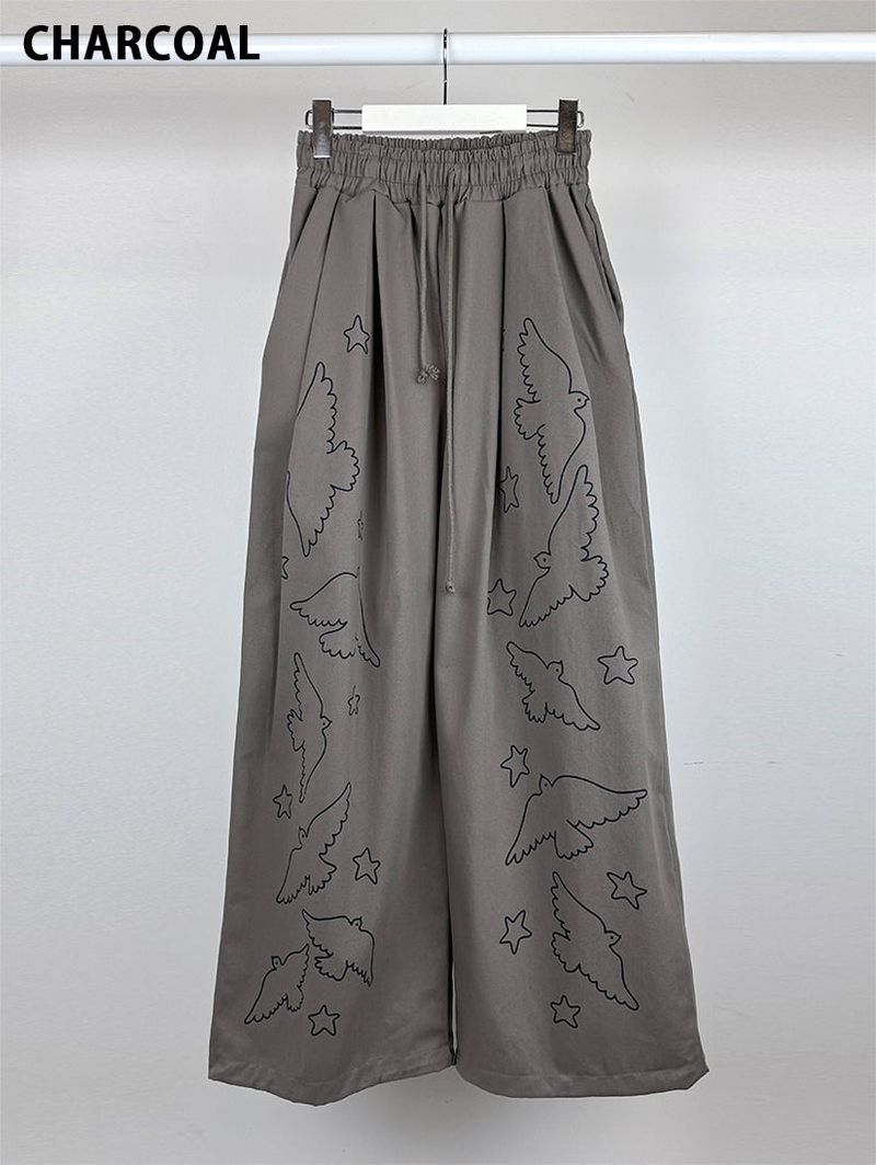 BIRD TUCK BANDING SLACKS (2C)