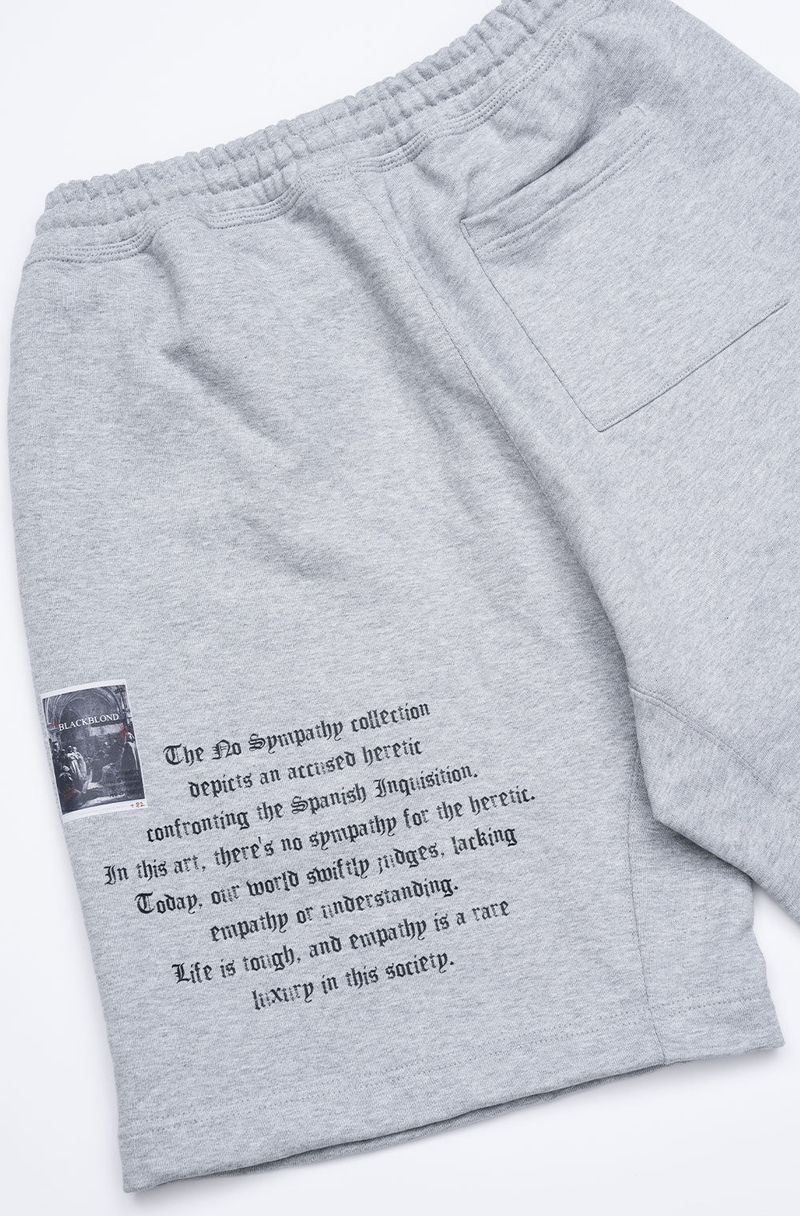 BBD Crushed Faith Sweatshorts (Gray)