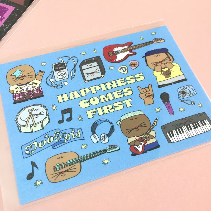 ドゥーシックバンドポストカードセット (3ea)