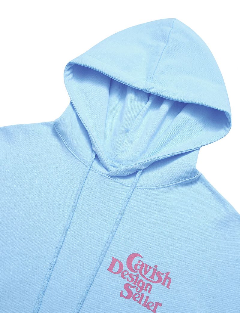 SELLER LOGO HOODIE SKY BLUE(PINK)(CV2BFUM400A)