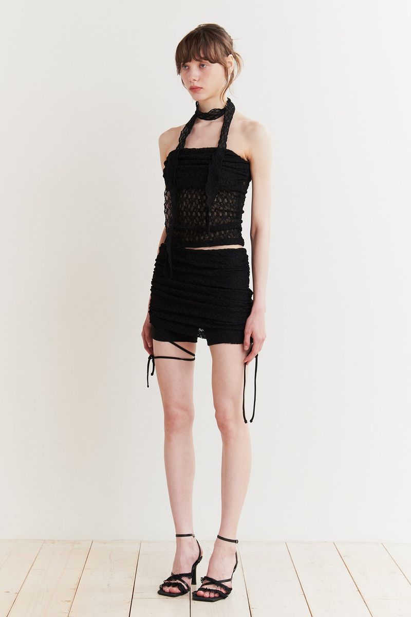 BELLA SKIRT PANTS black