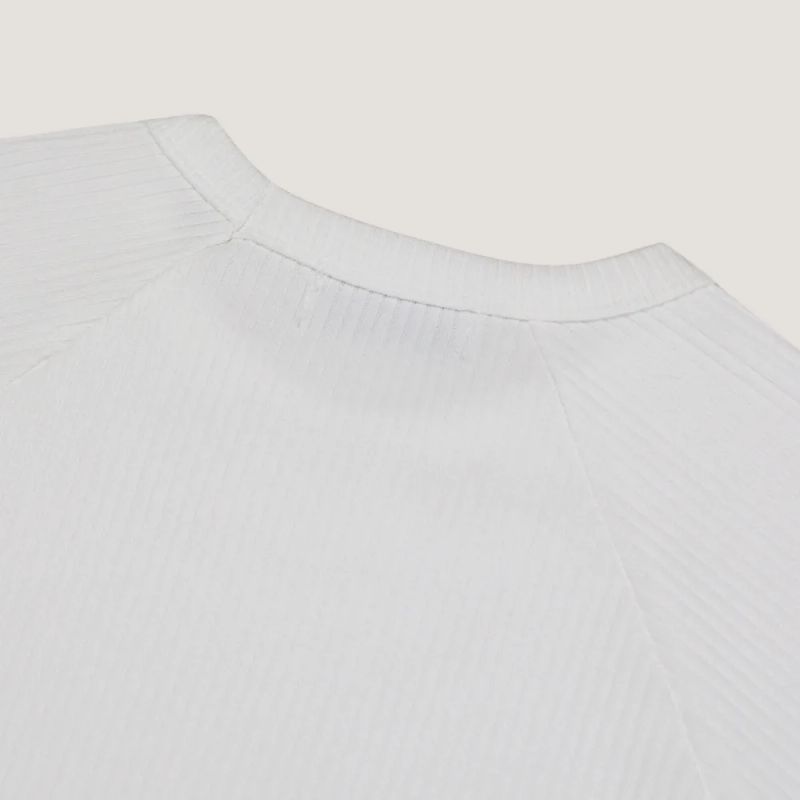 LMN Ness Ribbed Raglan Muscle Long Sleeve T-Shirt (3 colors)