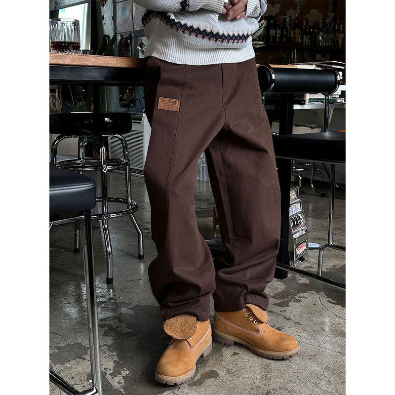 LAURANT（ロラン）の「[Unisex] パッチカッティングコットンパンツ(3color)（パンツ）」