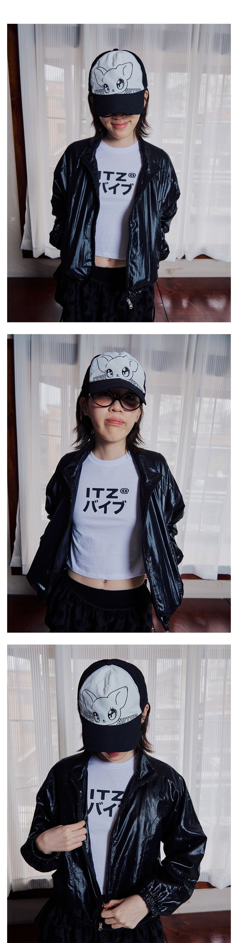 CAT MONSTER TRUCKER CAP - BLACK