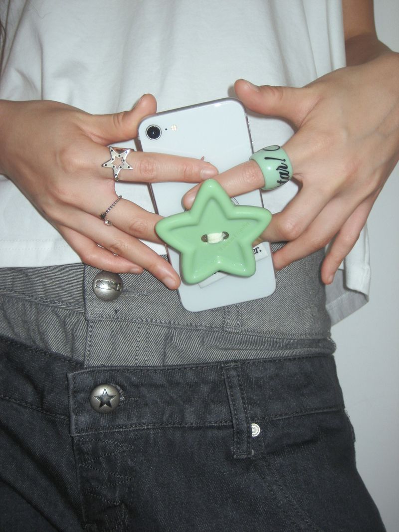 [925silver] Super star ring