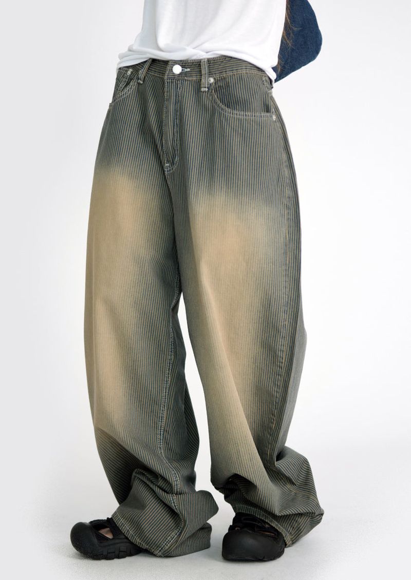 privatelookbook（プライベートルックブック）の「stripe brown washing pants（Pants）」