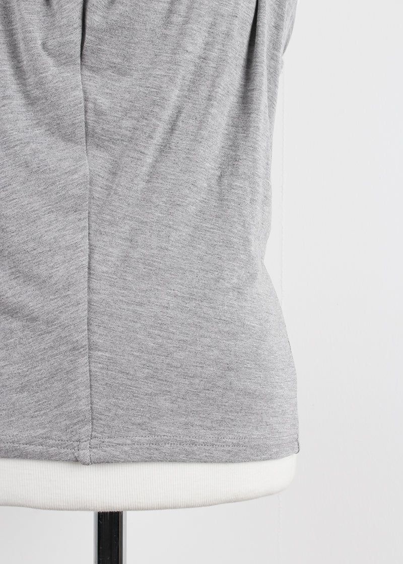 DRAPE HALTER TOP