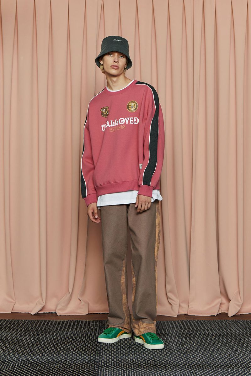 EMBLEM LOGO SWEATSHIRT / PINK