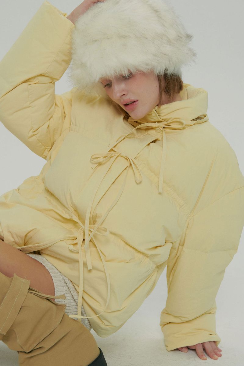 STRAP DOWN JACKET / YELLOW
