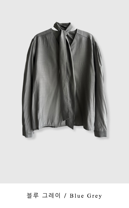 And You Bless Tie Blouse / 4 colors