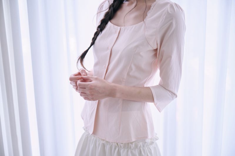 Mabel Lace Square-Neck Blouse (3 colors)