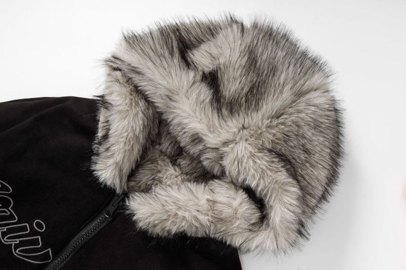Marlow Reversible Logo Fur Jumper