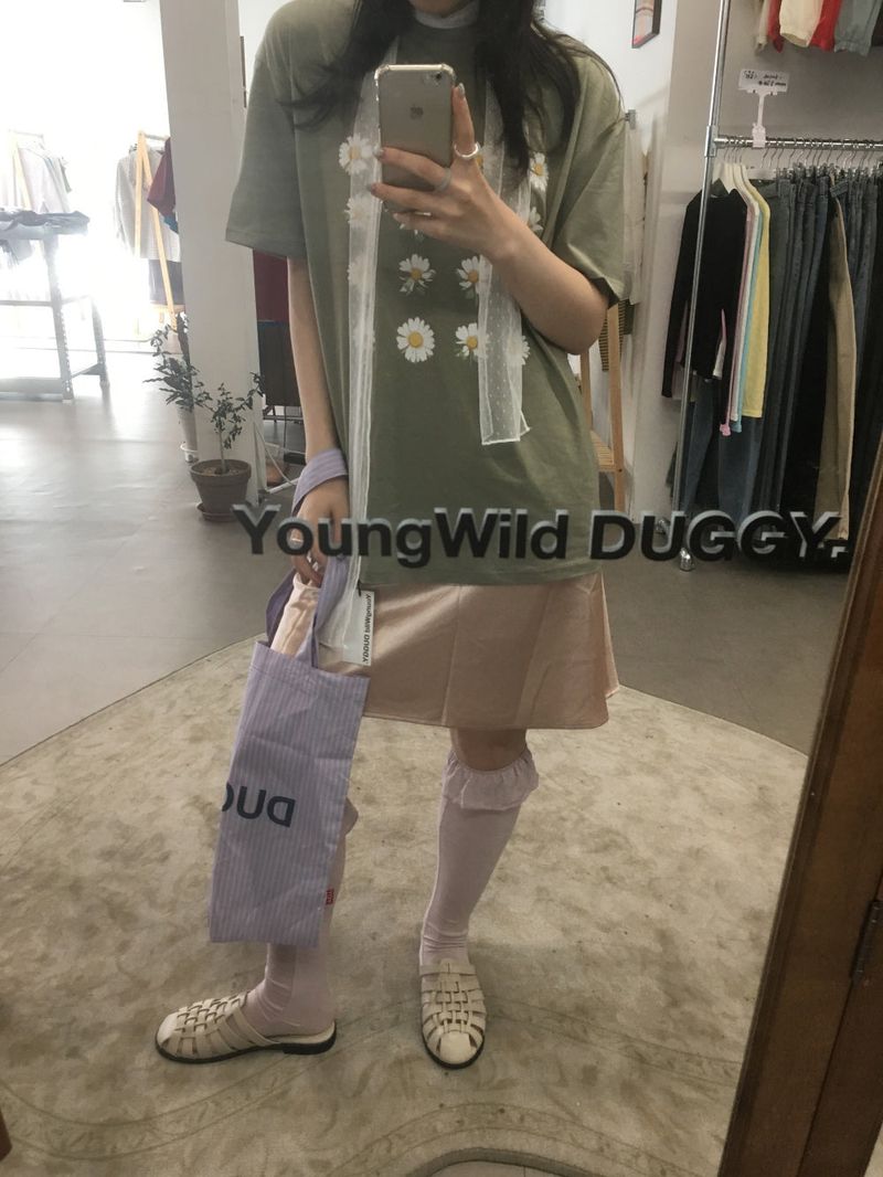Cité slip midi skirt (5color)