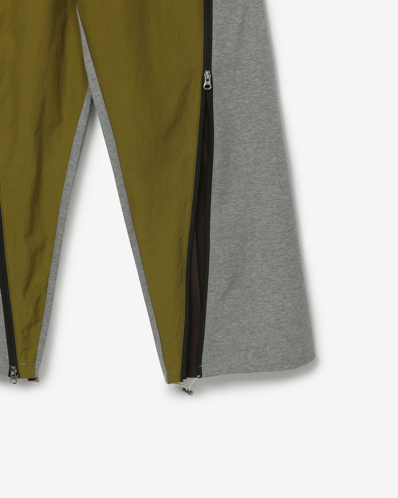 Calico set-up pants [ melange ]