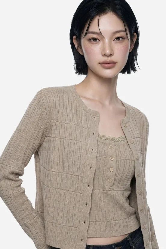EEUN（イウン）の「26FW★ [ EEUN MADE ] Mellow Knit Set（Tops）」