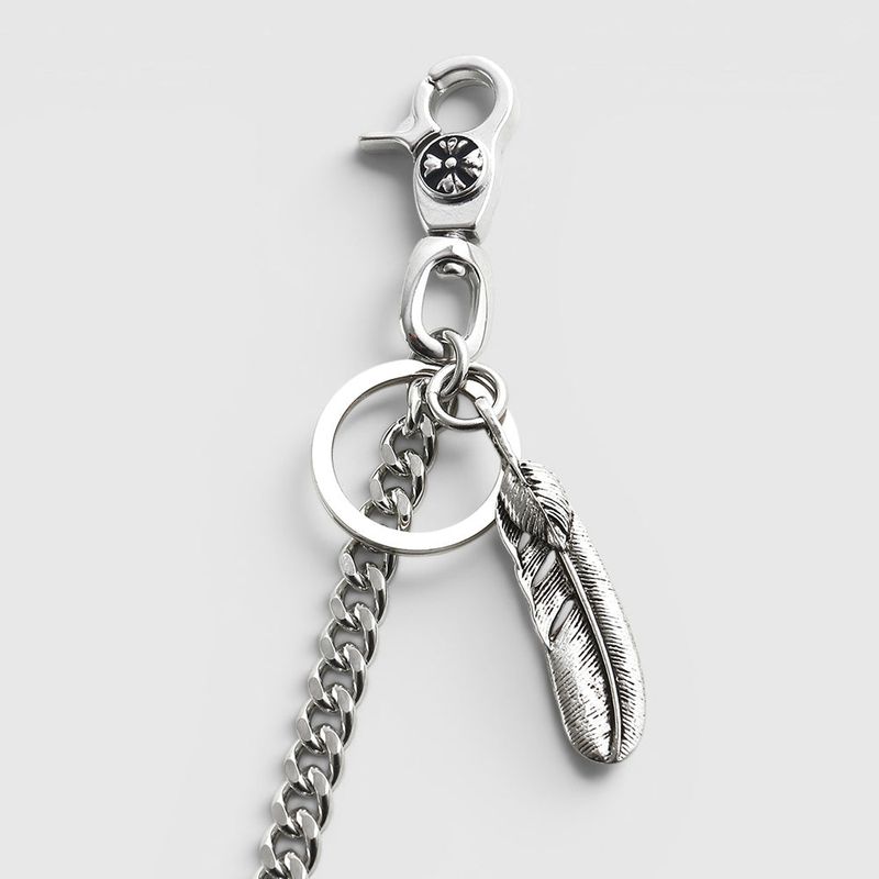 SVC-528 Feather Silver Basic Trouser Chain