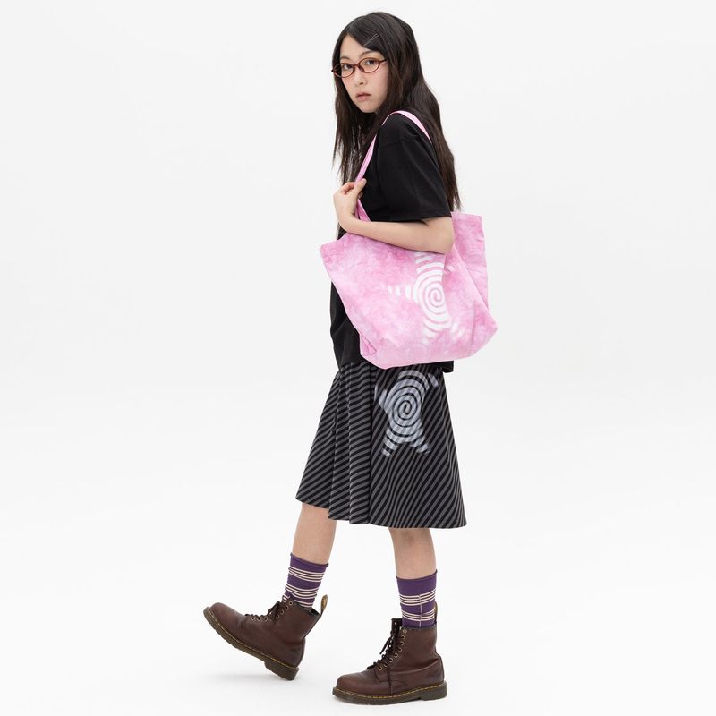 Twister Star Tote Bag - Pink