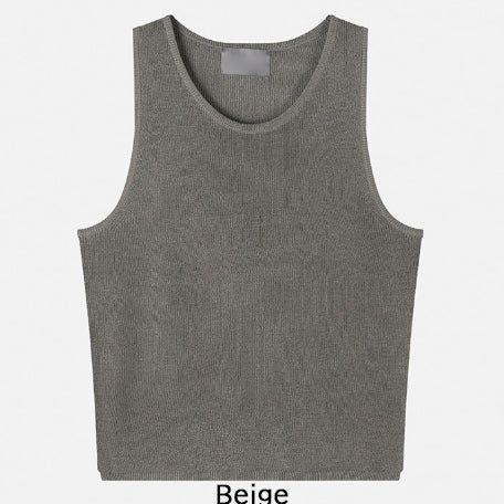Soft Rib Sleeveless Knit