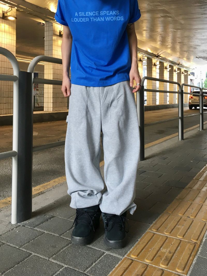 DISCERNMENT(ディサーンメント)の「Tilt Carpenter Wide Sweatpants 3C(Pants)」