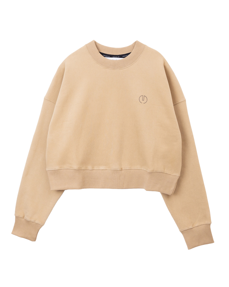 MAGNOLIA（マグノリア）の「プリントクロップドスウェット/Print Cropped Sweat-BEIGE（Tops）」