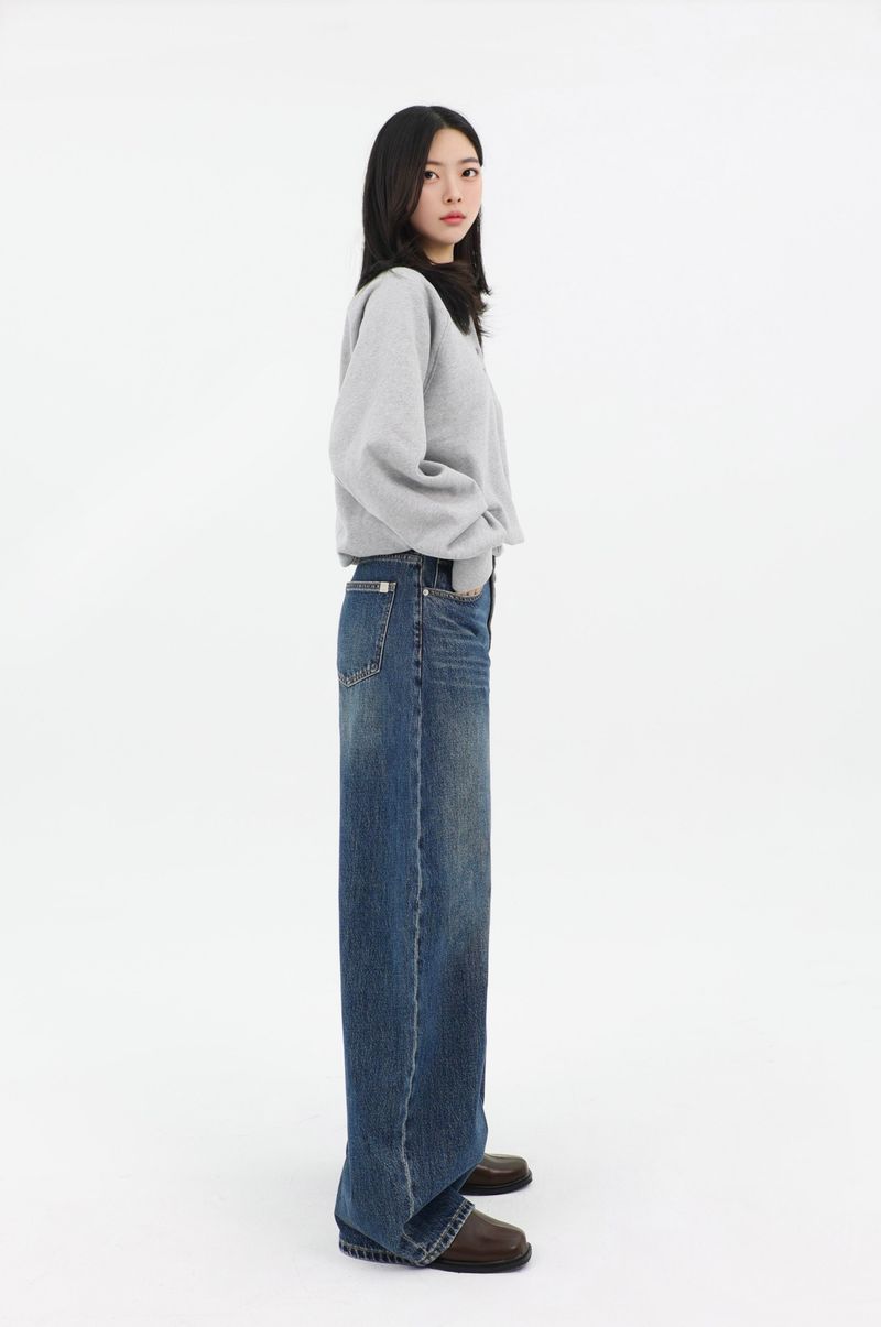 CLASSIC CURVED FIT DENIM_BLUE code 26006