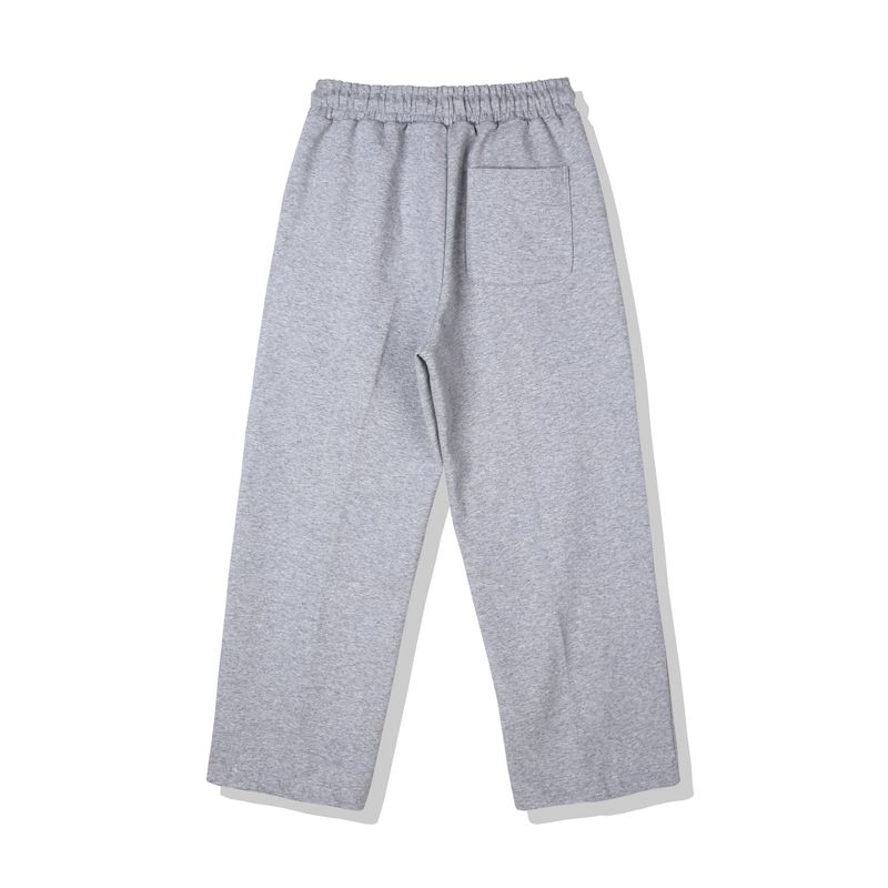 FRONT SEAM 2WAY WIDE SWEAT PANTS GREY
