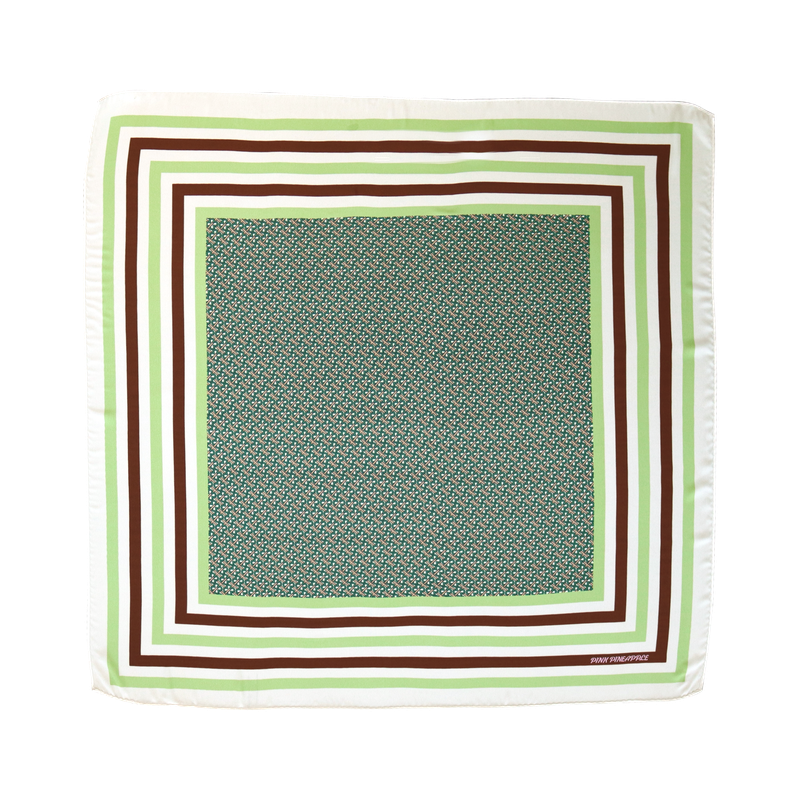 PASTEL CLOVER SCARF