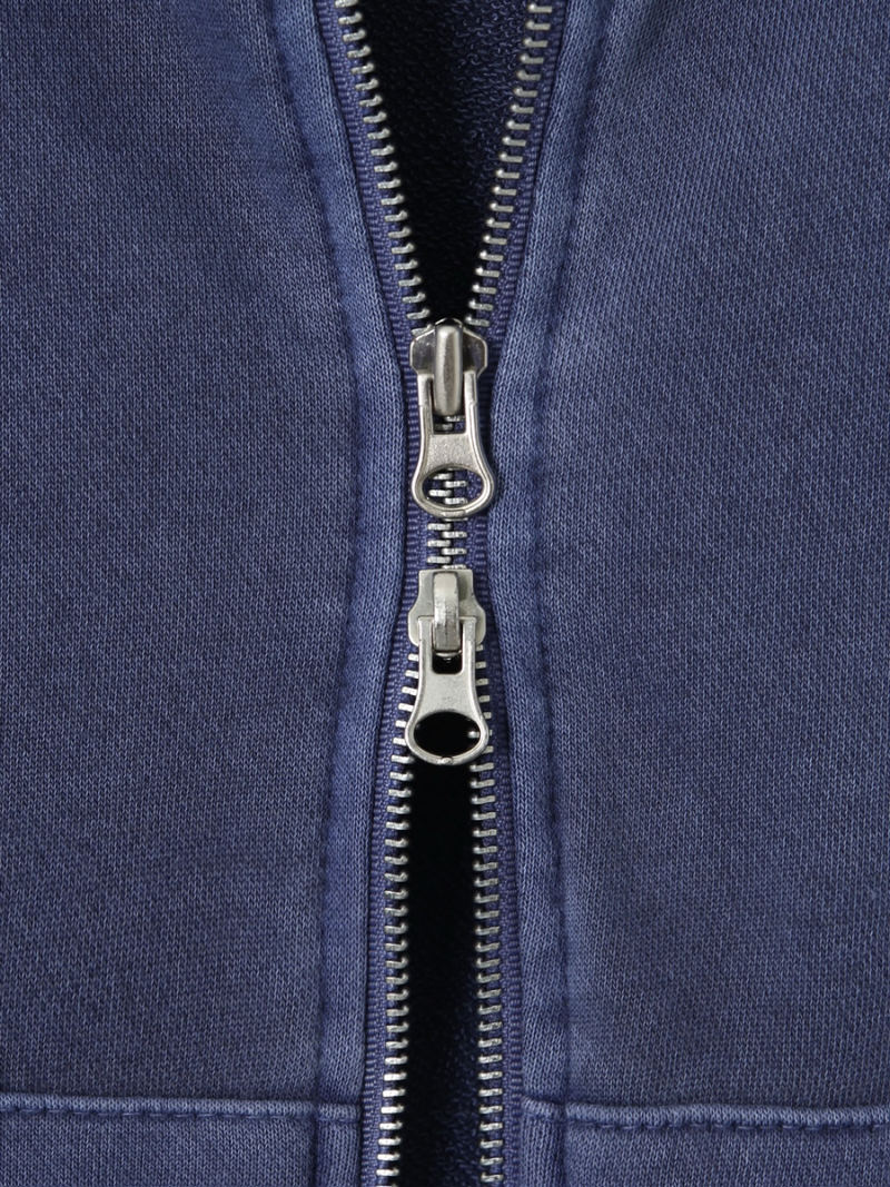 pigment crop hood zip up 