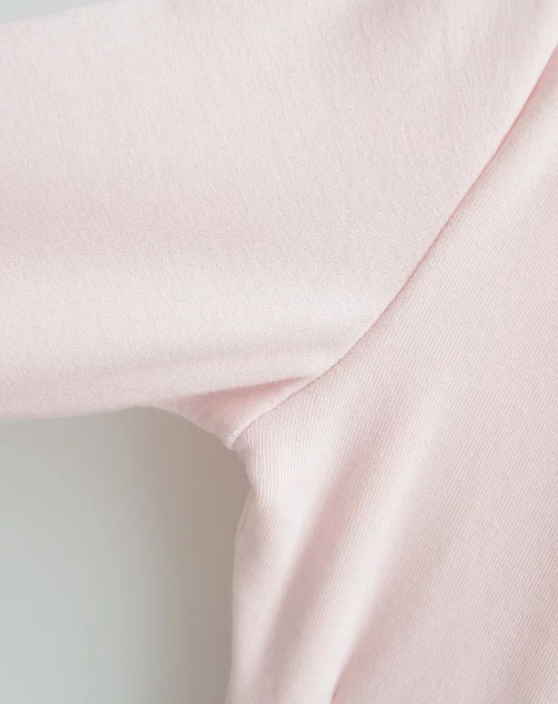Martine Layered Half-Zip Hoodie Top