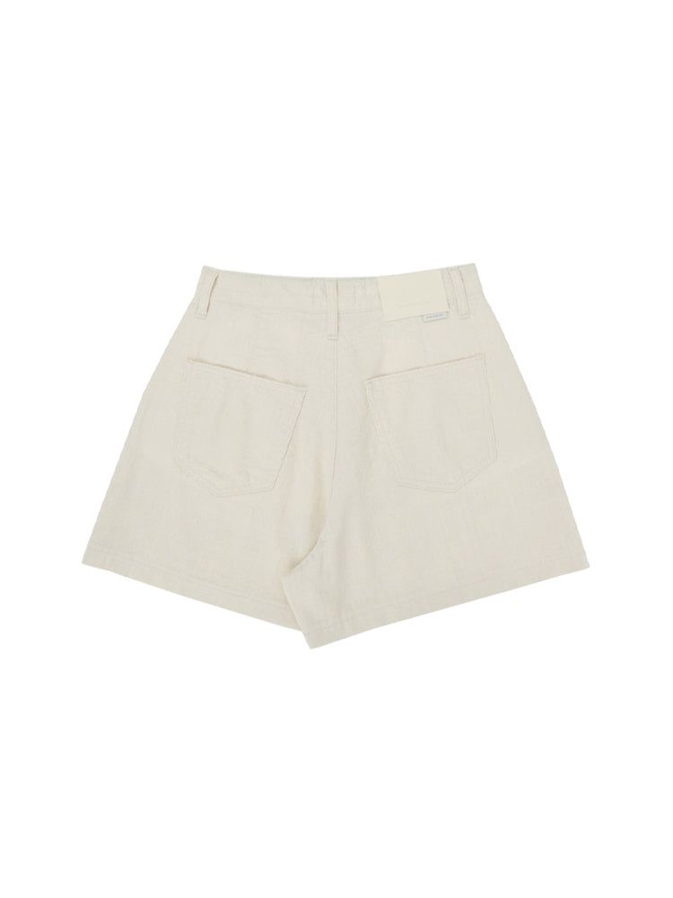 W1013 LINEN SHORT_NATURAL