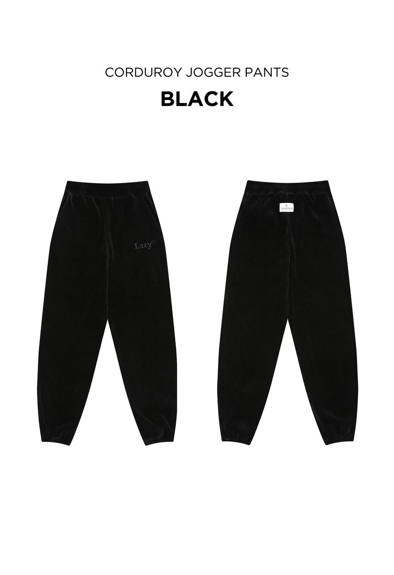 Corduroy Jogger Pants (8 Colors)
