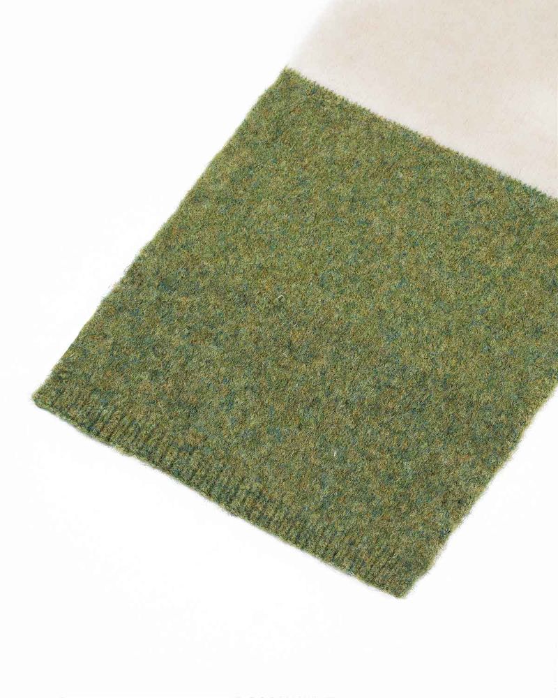  Colour Block Muffler _ GREEN