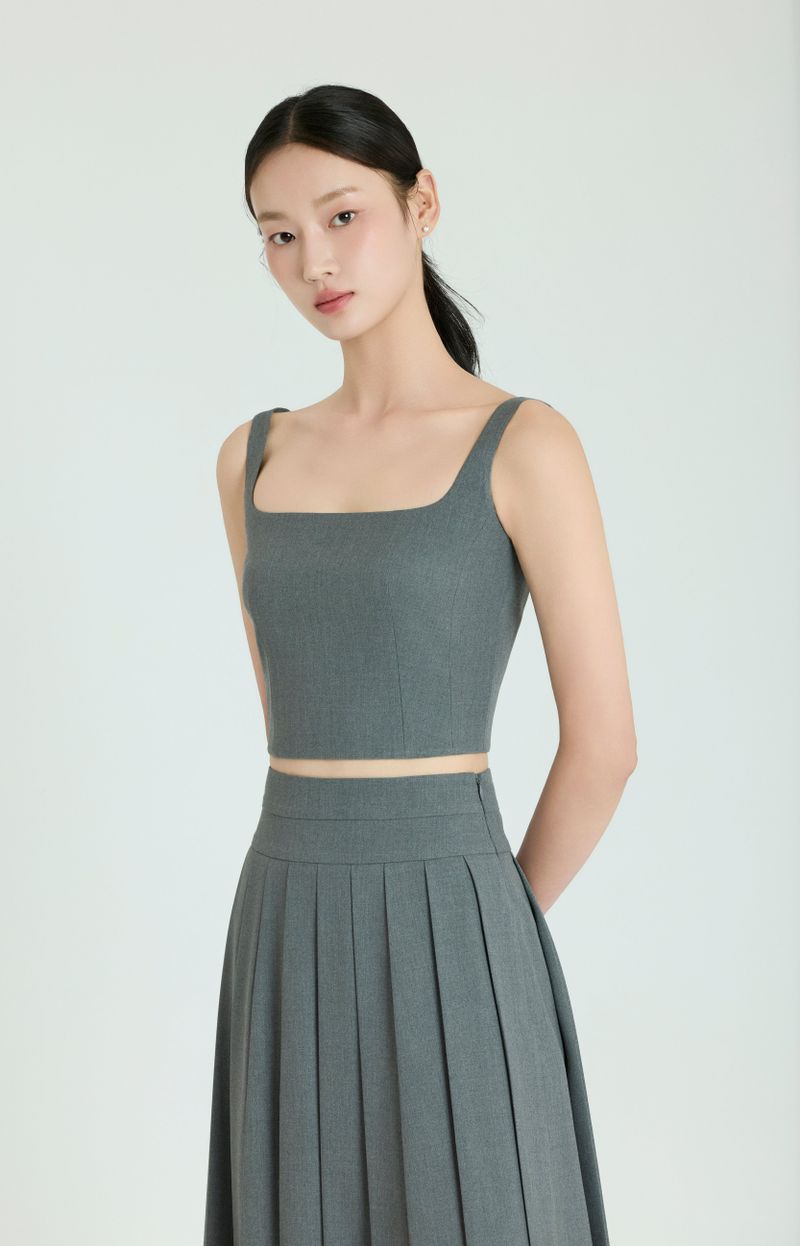 NO.25 TOP - GREY