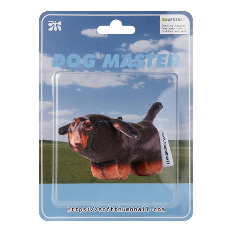 SOFT THUMBNAIL（ソフトサムネイル）の「Duke, Dachshund（Toys/Key Holders）」