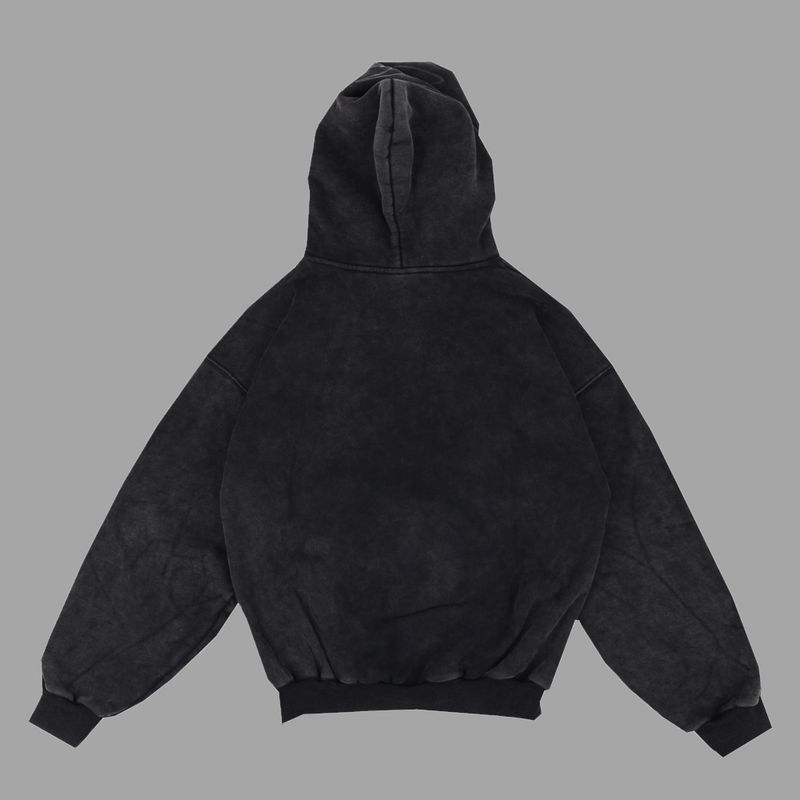 CONSCIOUS X COMA  アシッドウォッシングフードル