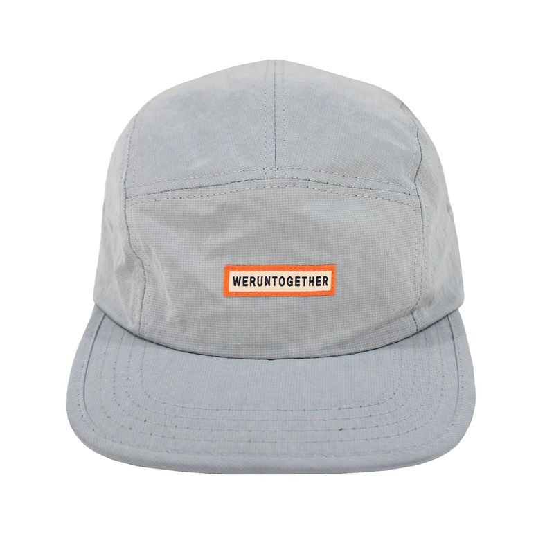 RUNDS（ランド）の「slogan camp cap (gray)（Hats）」