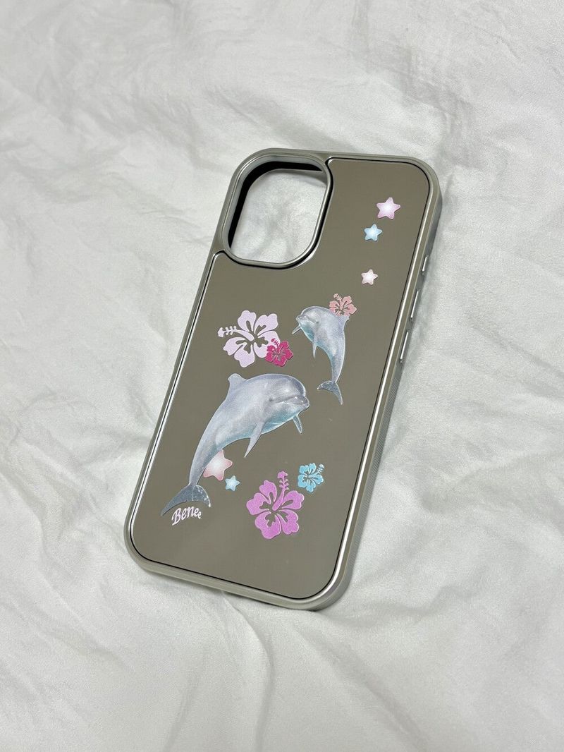 Dolphin Mirror Phone Case