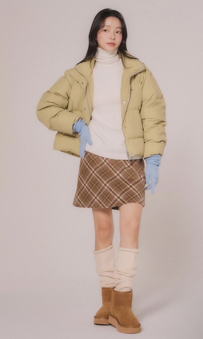 LIGHT DOWN PADDING JUMPER (Olive)