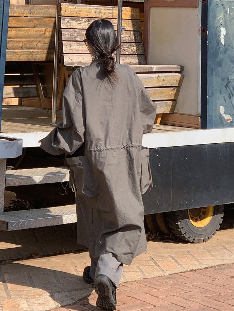 FIELD TRENCH LONG JACKET (3COLOR)